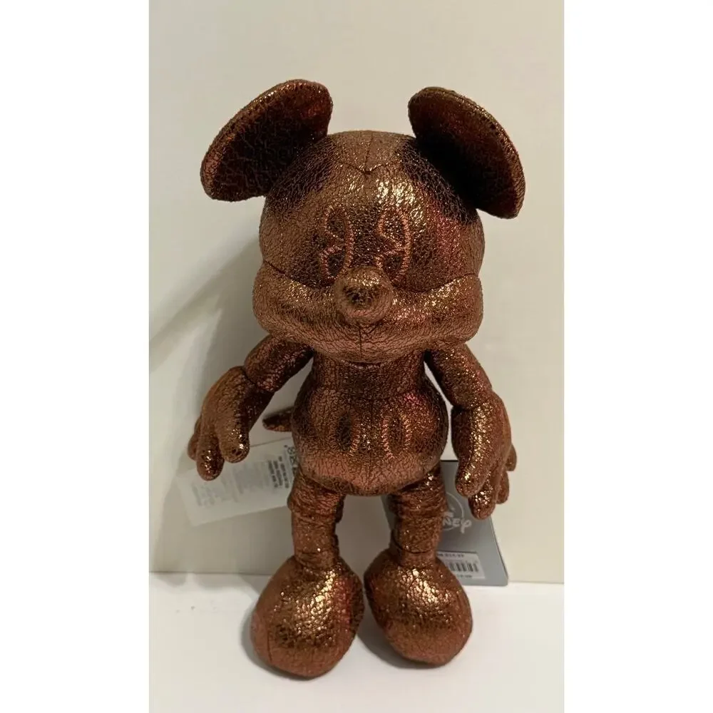 2 PC Disney Store Belle of the Ball Bronze Mickey. SHIPS IN A BOX, ASK FOR POLY.